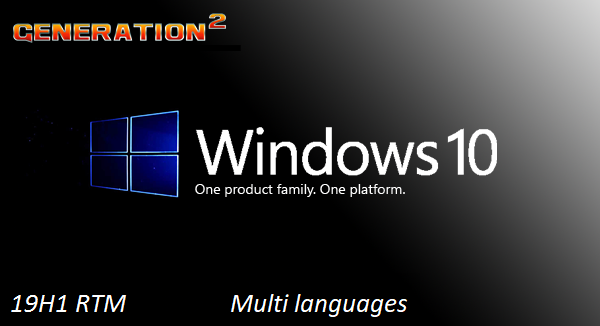 Windows 10 Home Pro 19H1 X86 OEM MULTi-24 MAY 2019