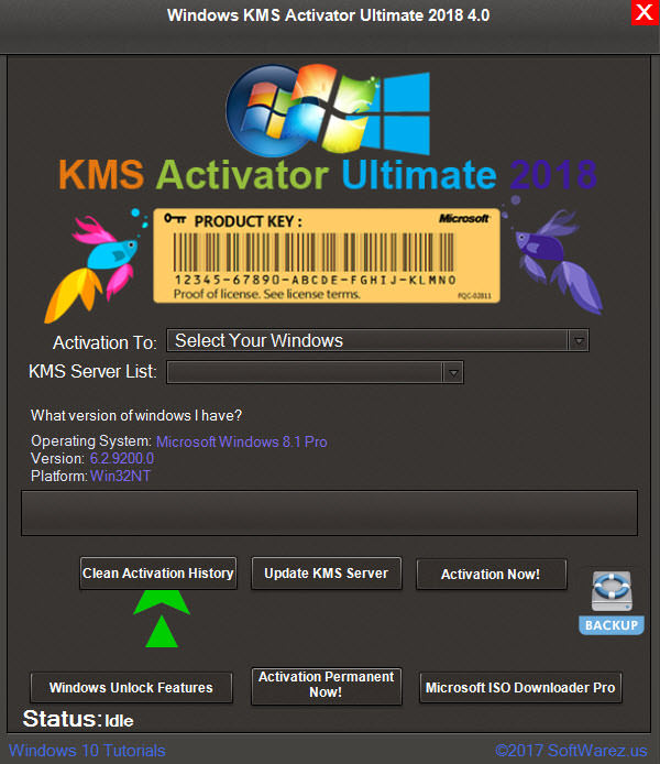 Windows KMS Activator Ultimate 2018 (Windows)