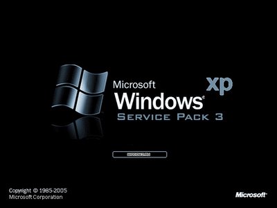 Windows XP Professional 32-bit - Black Edition