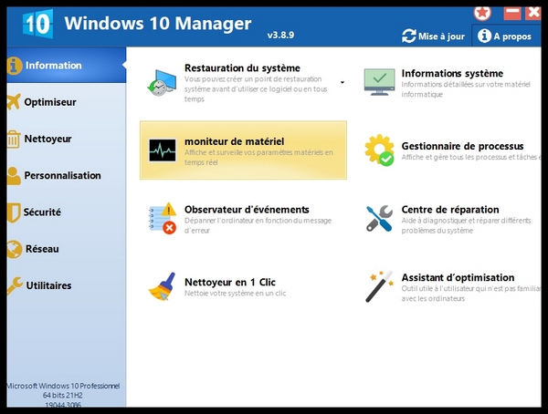 Yamicsoft Windows 10 Manager 3.9.2 Win x64 Multi Préactivé & Portable